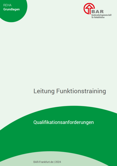 Produktfoto: Qualifikationsanforderungen Leitung Funktionstraining