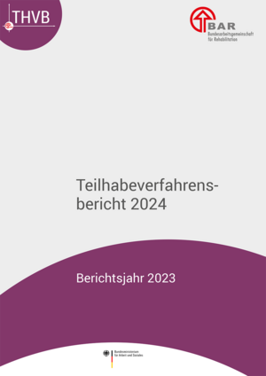 Deckblatt zum Teilhabeverfahrensbericht 2024