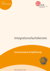 Produktfoto: Gemeinsame Empfehlung Integrationsfachdienste