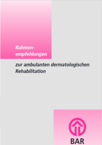 Produktfoto: Rahmenempfehlungen zur ambulanten dermatologischen Rehabilitation