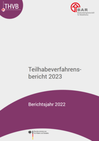 Produktfoto: Teilhabeverfahrensbericht 2023