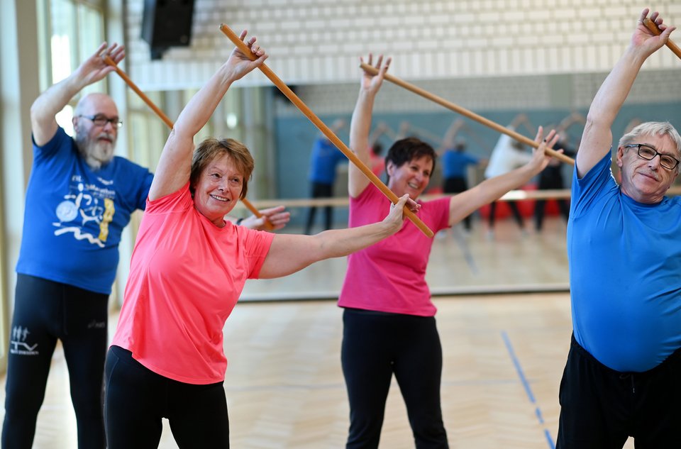 Senioren beim Reha-Sport