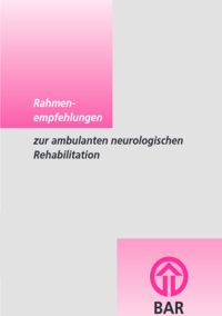 Produktfoto: Rahmenempfehlungen zur ambulanten neurologischen Rehabilitation